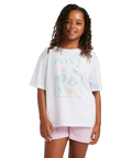 Roxy All Out Tee in WHITE