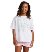 Roxy All Out Tee in WHITE