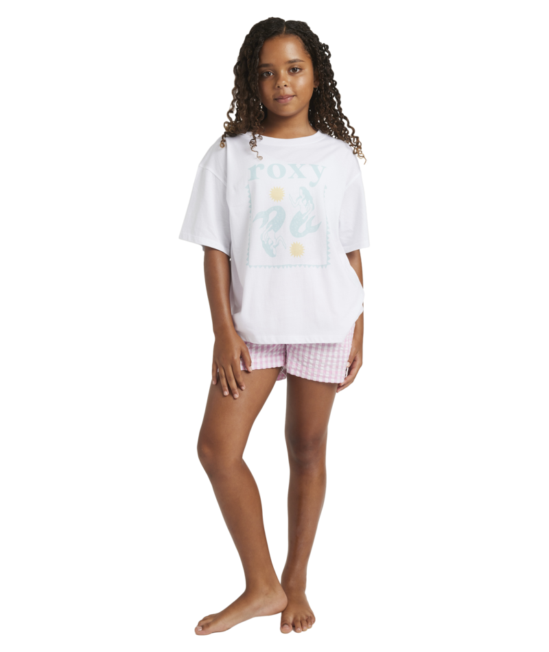 Roxy All Out Tee in WHITE