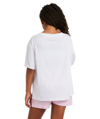 Roxy All Out Tee in WHITE