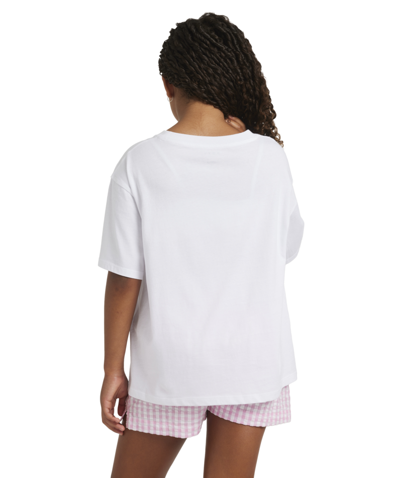 Roxy All Out Tee in WHITE