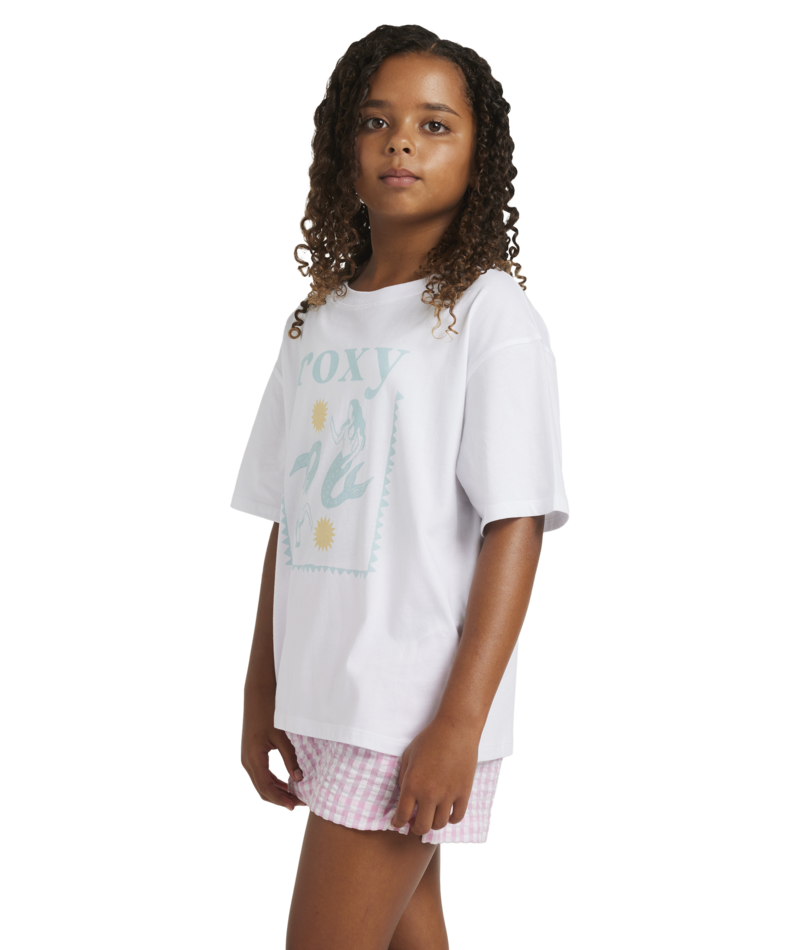 Roxy All Out Tee in WHITE