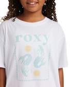 Roxy All Out Tee in WHITE