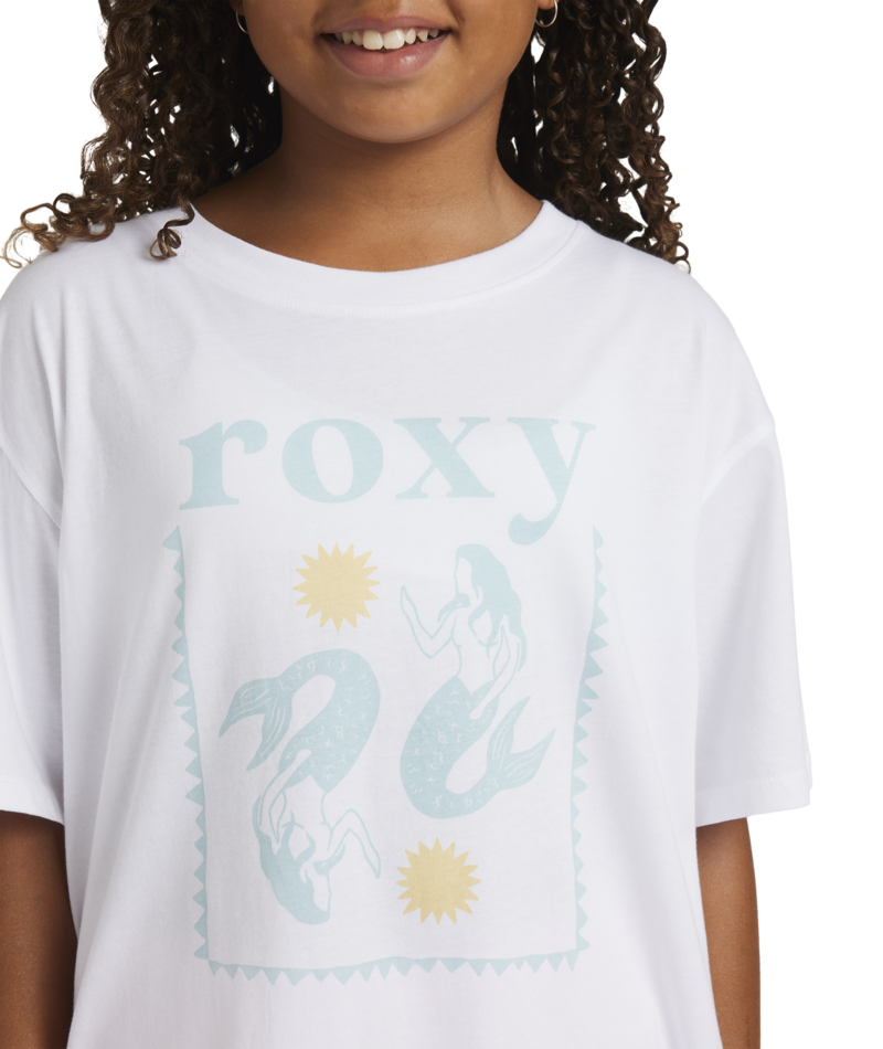 Roxy All Out Tee in WHITE