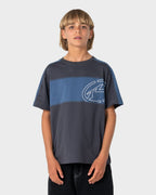 Rusty KILL SWITCH SHORT SLEEVE TEE BOYS in STEEL