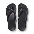 Archies Footwear Kids - Arch Support Thongs - Black in Single