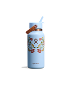 Hydro Flask 32 Oz Wide Flex Straw Cap in Western Light Blue