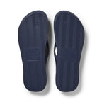 Archies Footwear Arch Support Thongs - Classic - Navy in Single