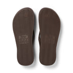 Archies Footwear Arch Support Thongs - Classic - Brown in Single