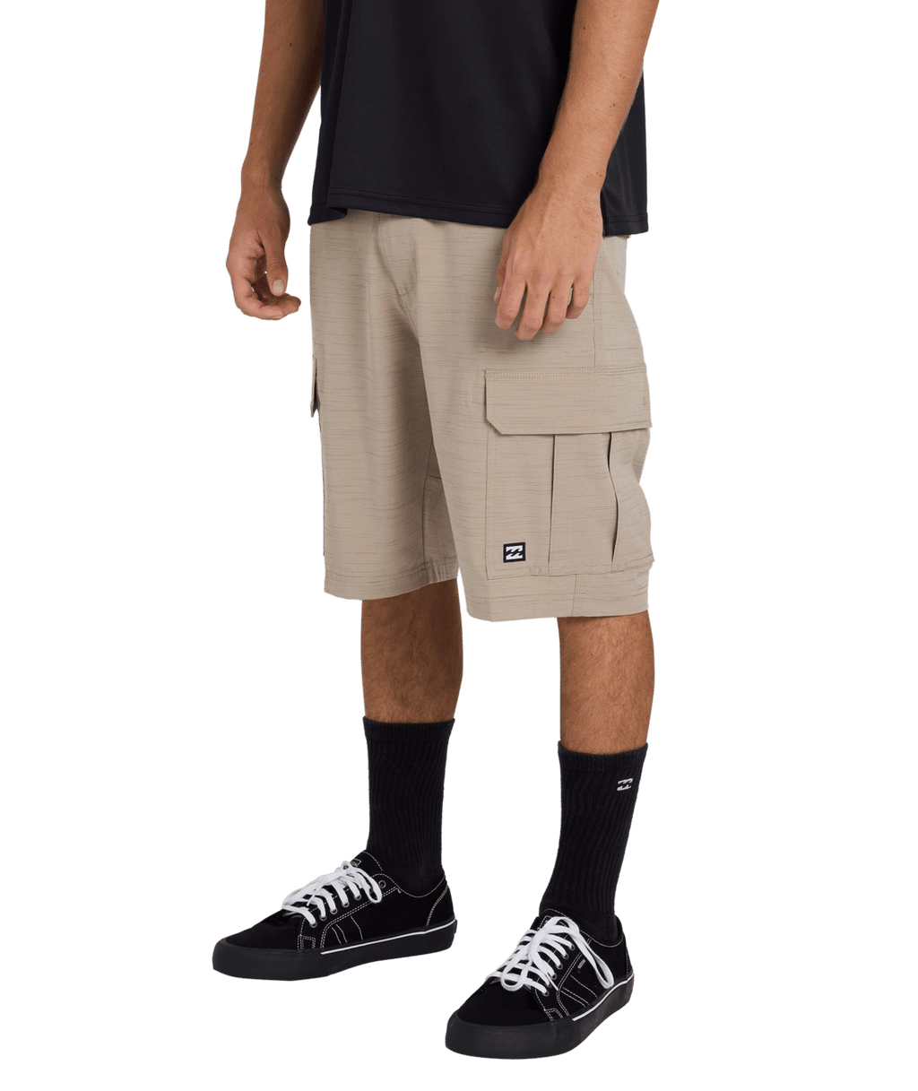 Billabong Mens Scheme X Walkshorts in Khaki