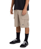 Billabong Mens Scheme X Walkshorts in Khaki