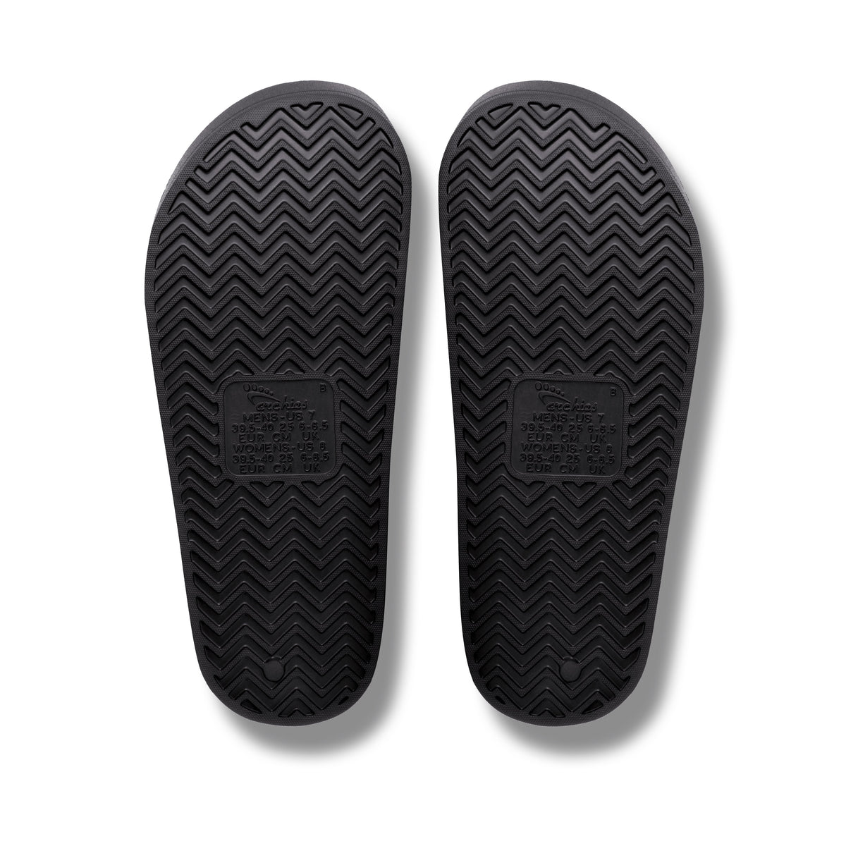 Archies Footwear Arch Support Slides - Classic - Brown in Single