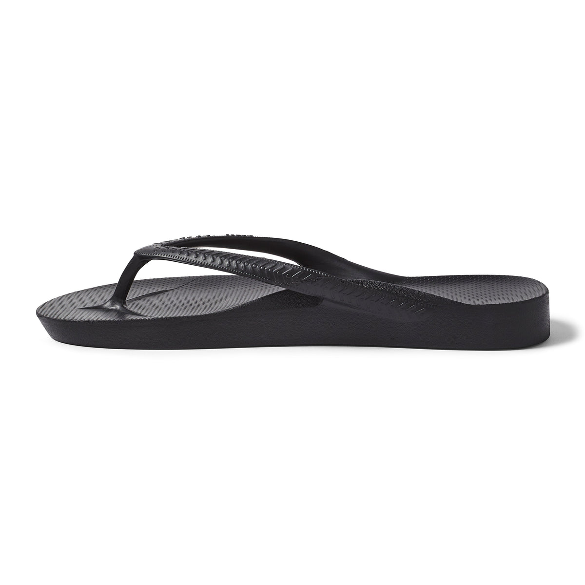 Archies Footwear Kids - Arch Support Thongs - Black in Single