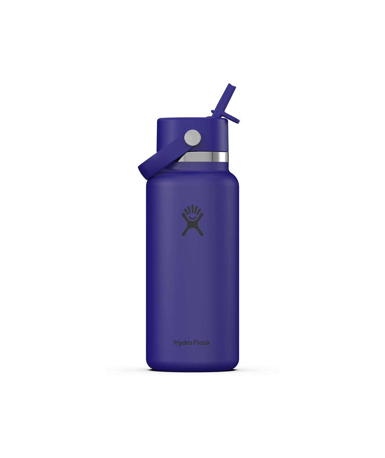 Hydro Flask 32 Oz Wide Flex Straw Cap in Capri Blue
