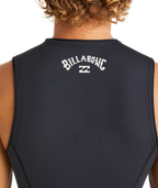 Billabong Mens 2/2 mm Absolute Natural Wetsuit Vest in Black