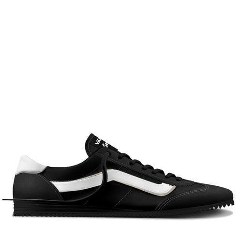 Vans Super Lowpro in BLACK/WHITE