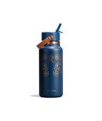 Hydro Flask 32 Oz Wide Flex Straw Cap in Western Dark Blue