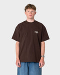 Rusty SACK RACE SHORT SLEEVE TEE in JAVA