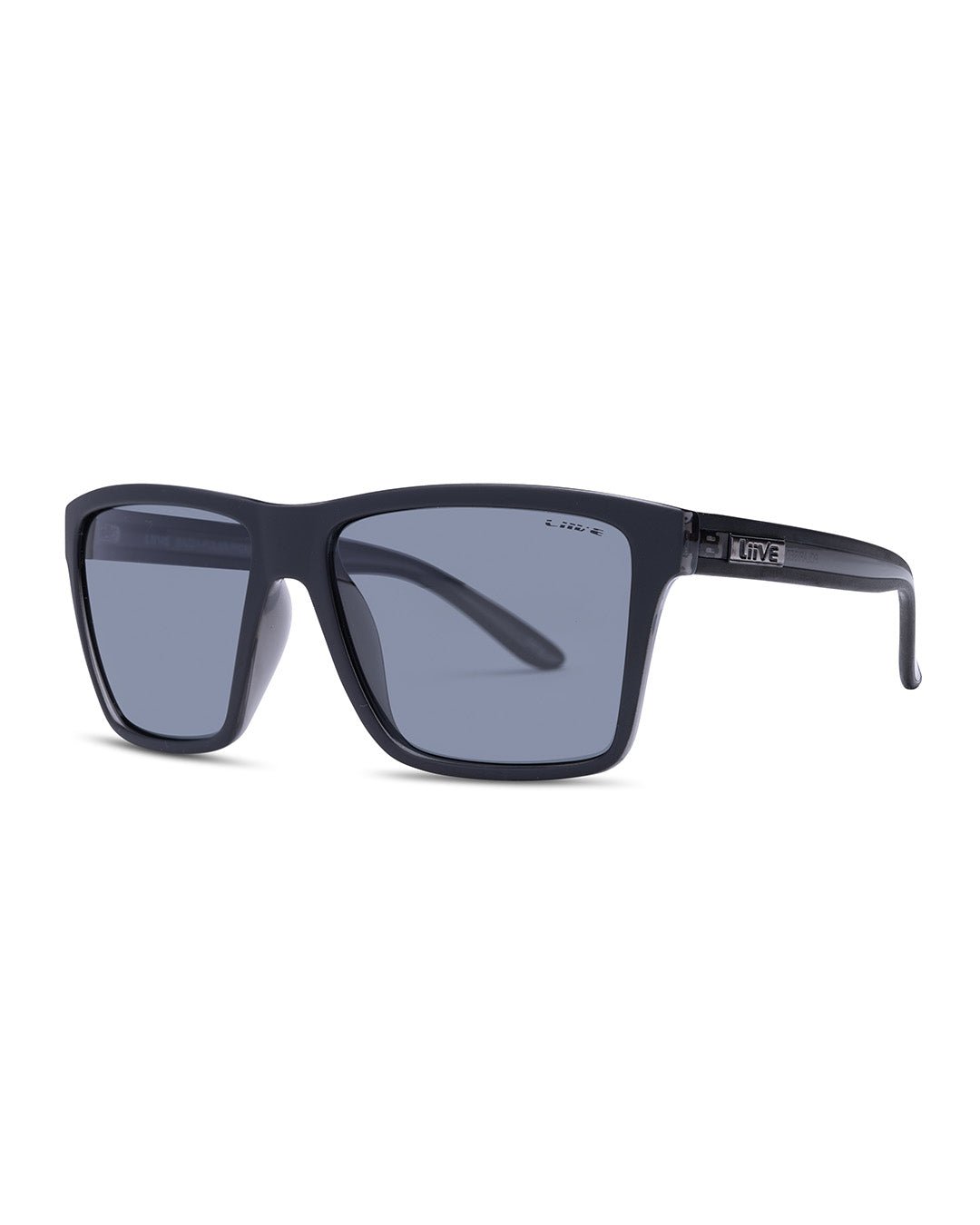 Liive Vision Bazza - Polarised Matt Black Xtal Black in Single