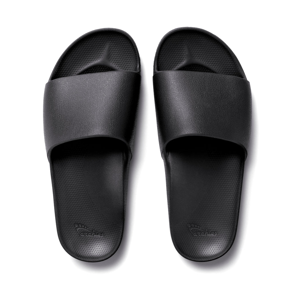 Archies Footwear Arch Support Slides - Classic - Brown in Single