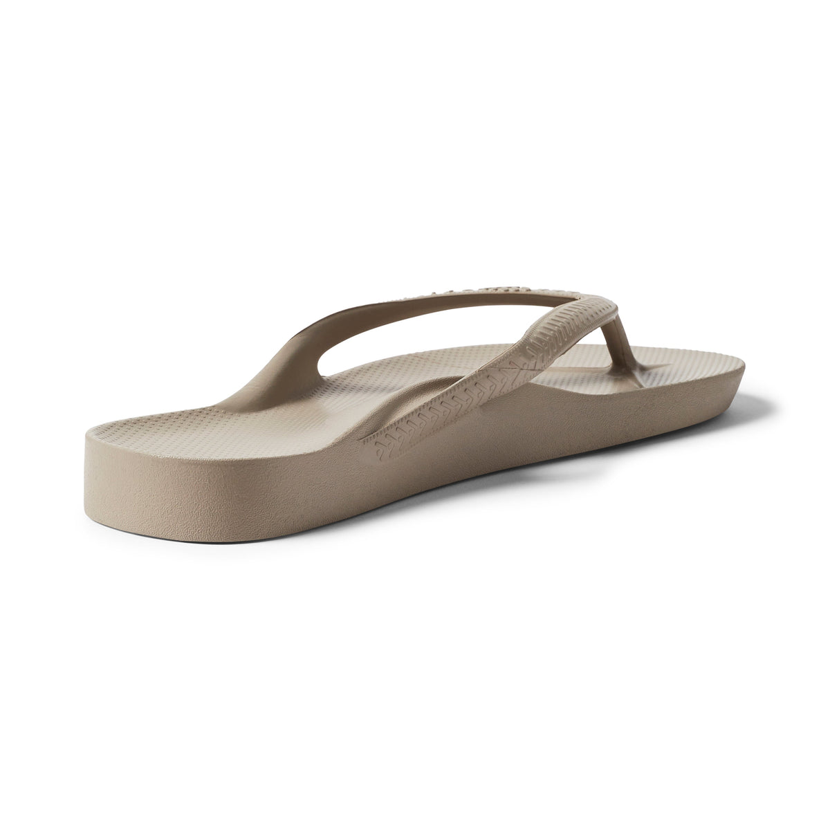 Archies Footwear Arch Support Thongs - Classic - Taupe in Single