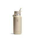 Hydro Flask 32 Oz Wide Flex Straw Cap in Oat