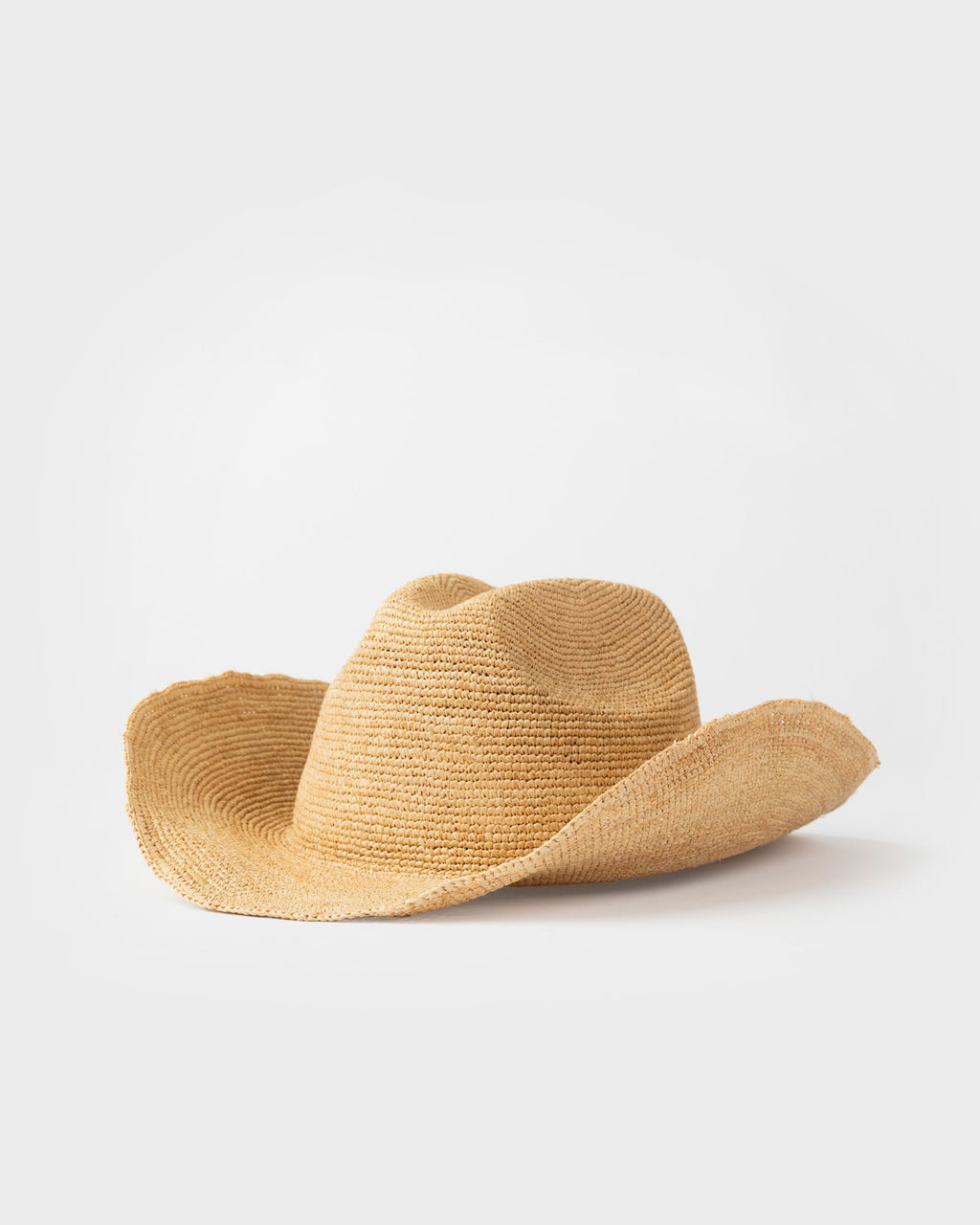 Rusty RYDER COWBOY STRAW HAT in NATURAL