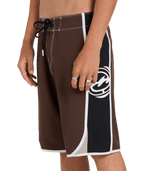 Billabong Mens Spec Dbah Bio Wave Pro 21" Boardshorts in Dark Brown