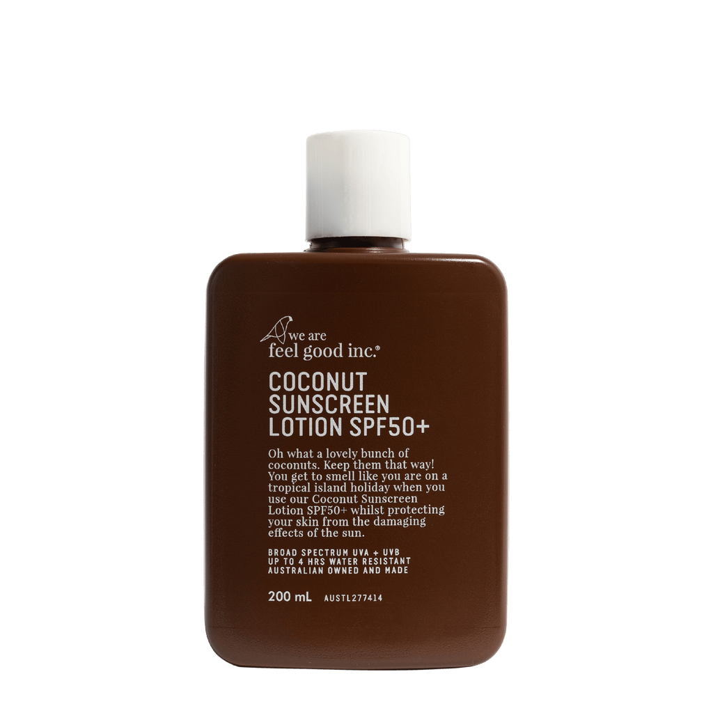 We Are Feel Good Inc Coconut Sunscreen Lotion SPF50+ 200ml in Single