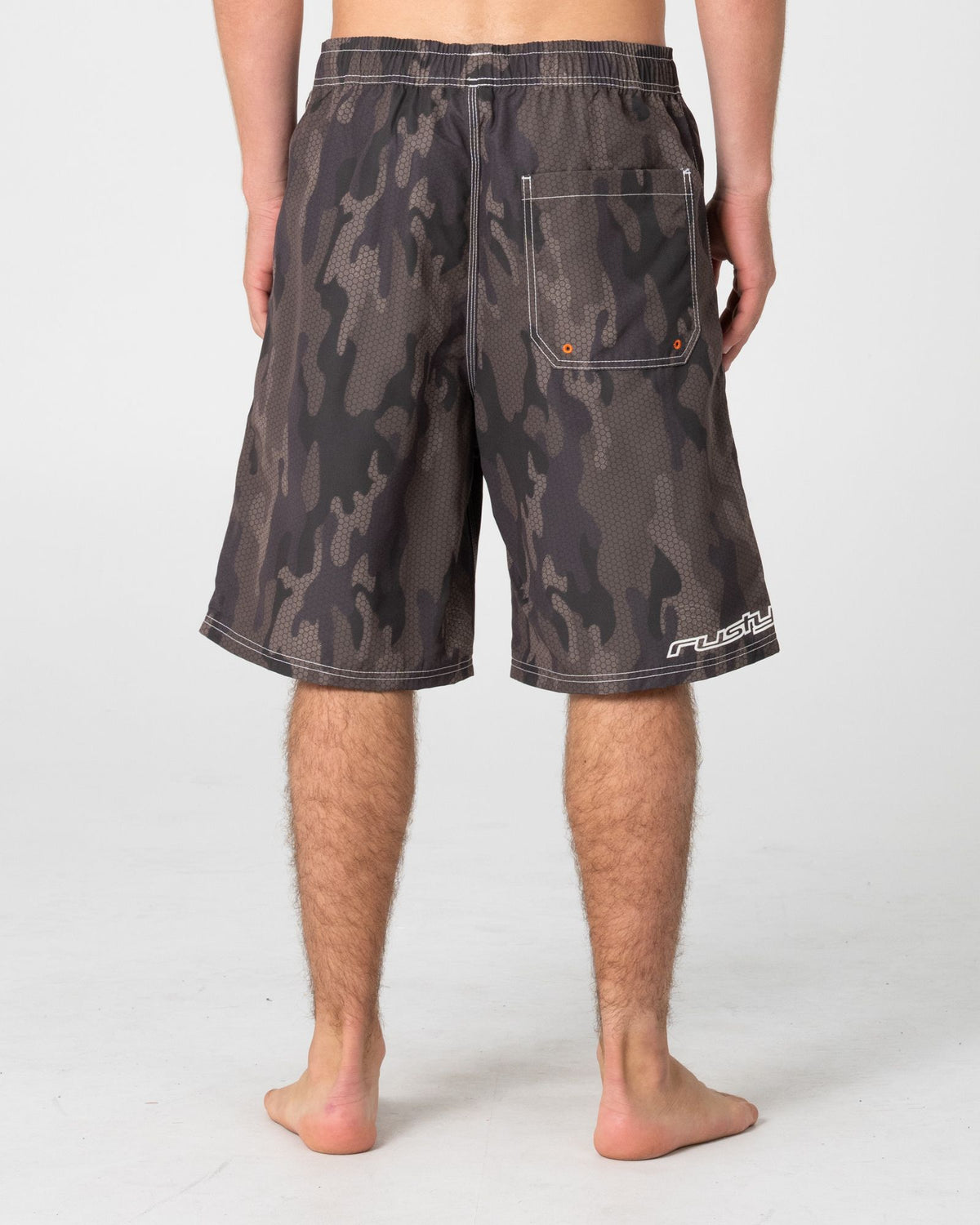 Rusty Rambo 23" Elastic Waist Boardshort in CAMO