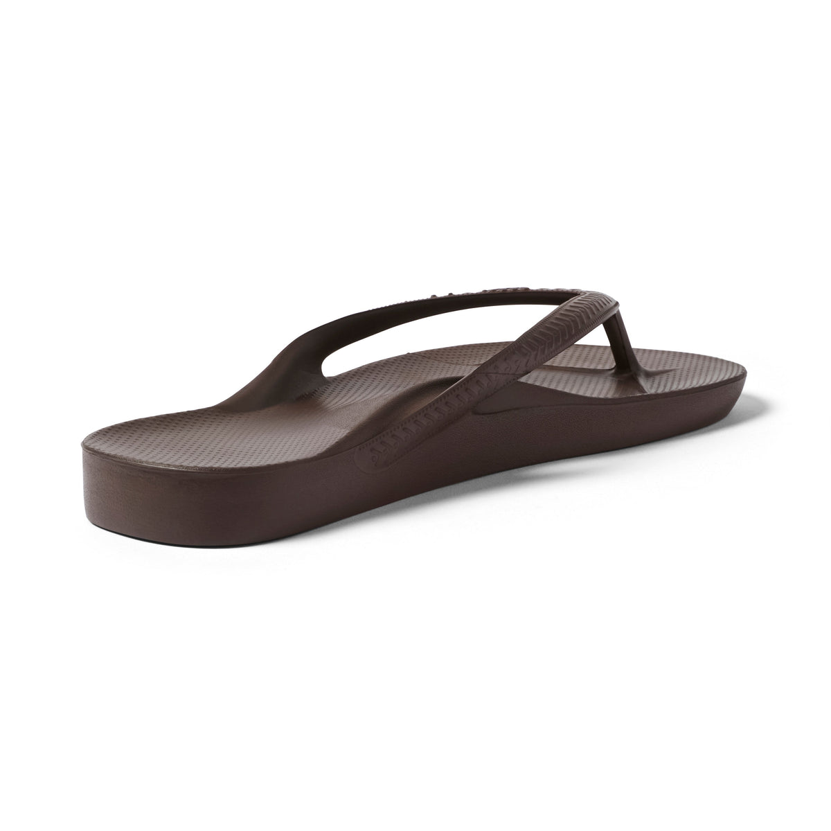 Archies Footwear Arch Support Thongs - Classic - Brown in Single