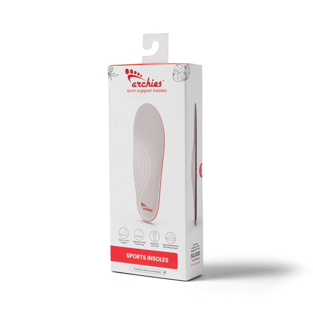 Archies Footwear Insoles - Standard - Sport in Single