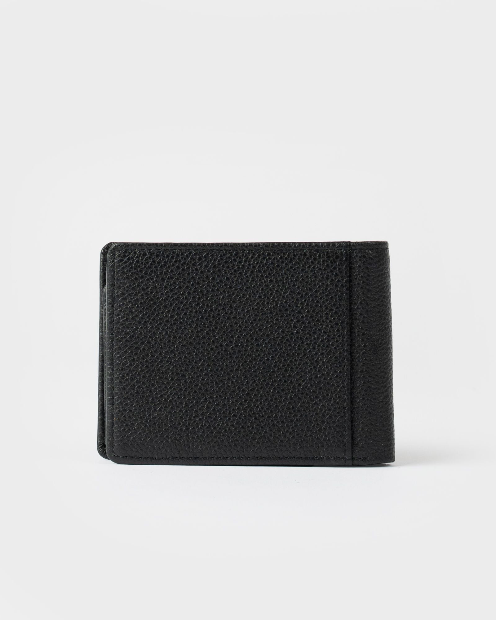 Rusty HIGH RIVER 3 LEATHER WALLET in BLACK