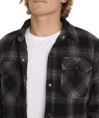 Volcom BOWERED FLEECE LS in DUSK GREY