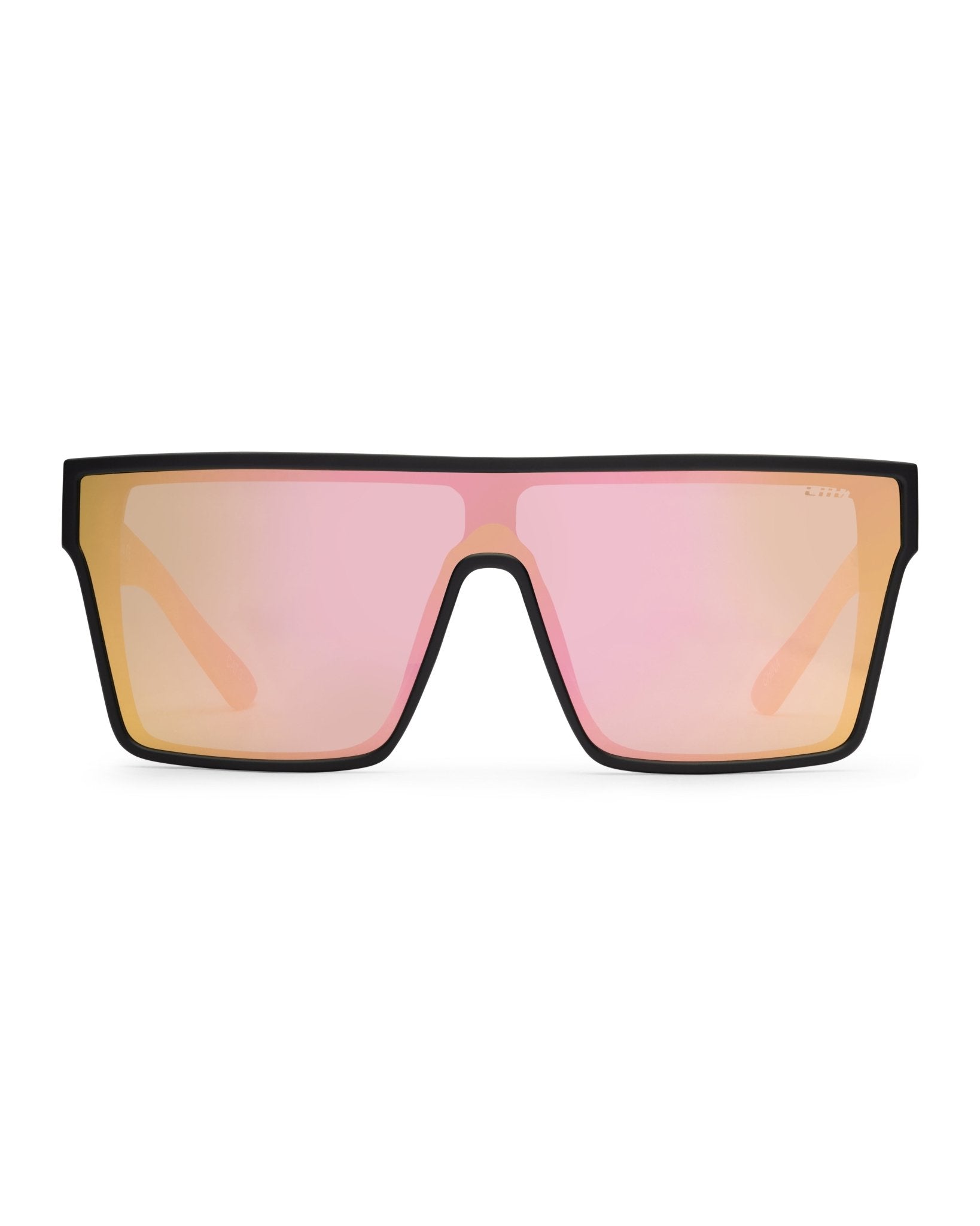 Liive Vision Wasteland - Pink Mirror Matt Black in Single