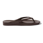 Archies Footwear Arch Support Thongs - Classic - Brown in Single