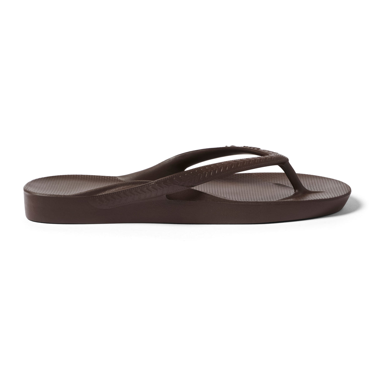 Archies Footwear Arch Support Thongs - Classic - Brown in Single