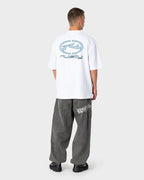 Rusty Turbo Oversized Graphic Tee in WHITE 2