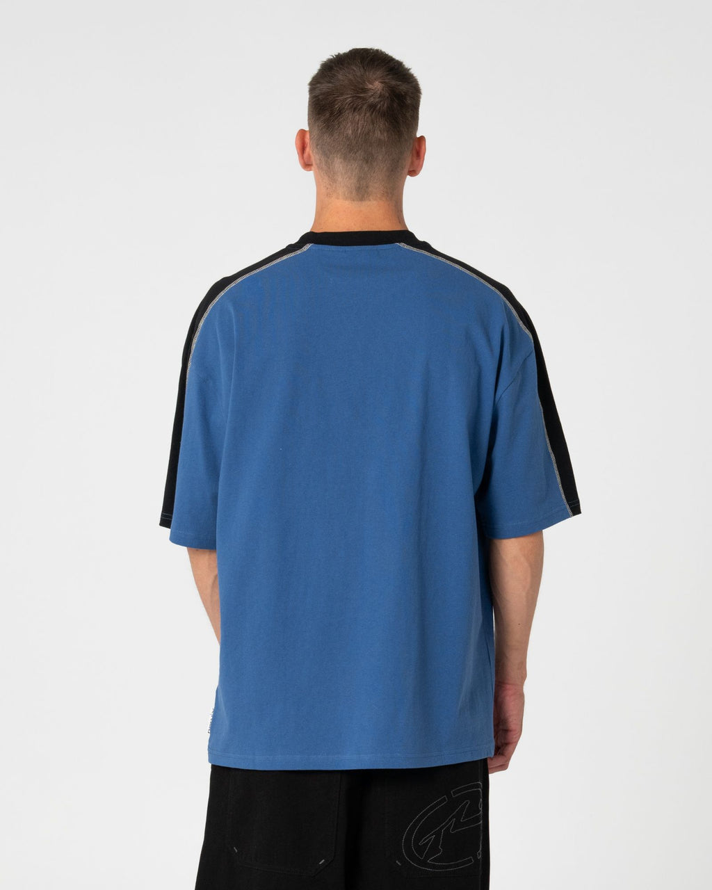 Rusty SCREAM SHORT SLEEVE TEE in ATLANTIC BLUE