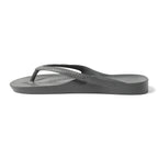 Archies Footwear Arch Support Thongs - Classic - Charcoal in Single