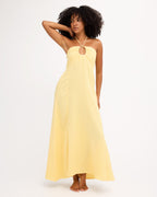 Billabong Womens Sway Away Maxi Dress in SUNLIGHT