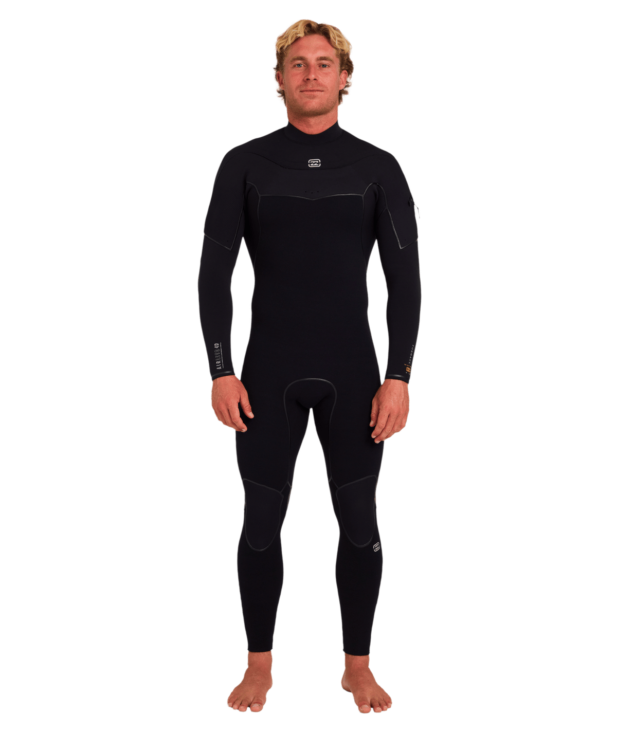 Billabong Mens 3/2 mm Furnace Ultra Gullwing Steamer Wetsuit in Black