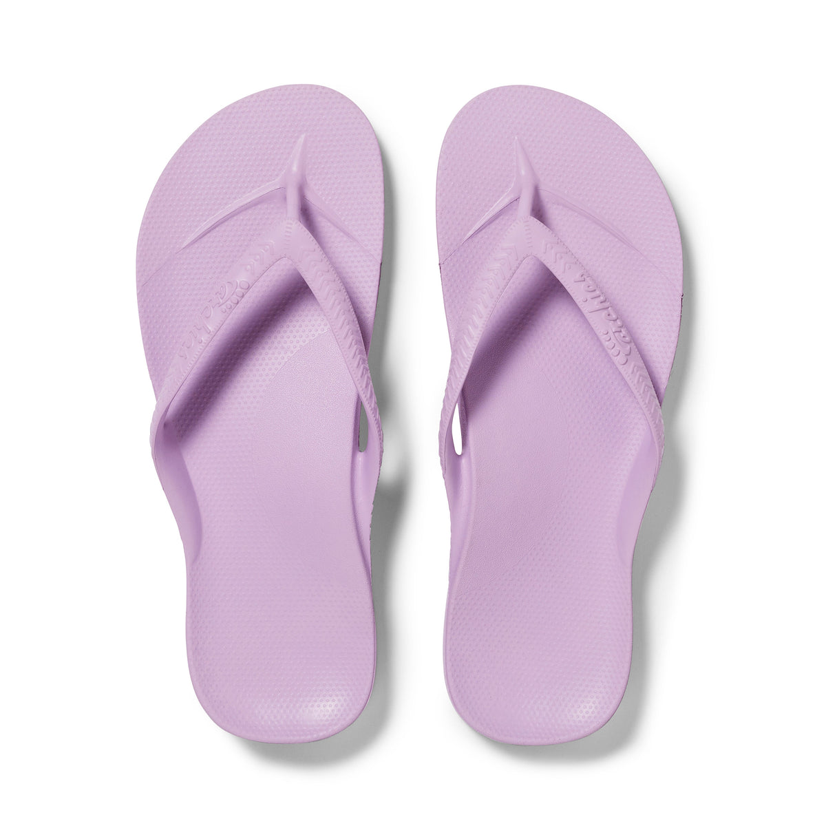 Archies Footwear Arch Support Thongs - Classic - Lilac in Single