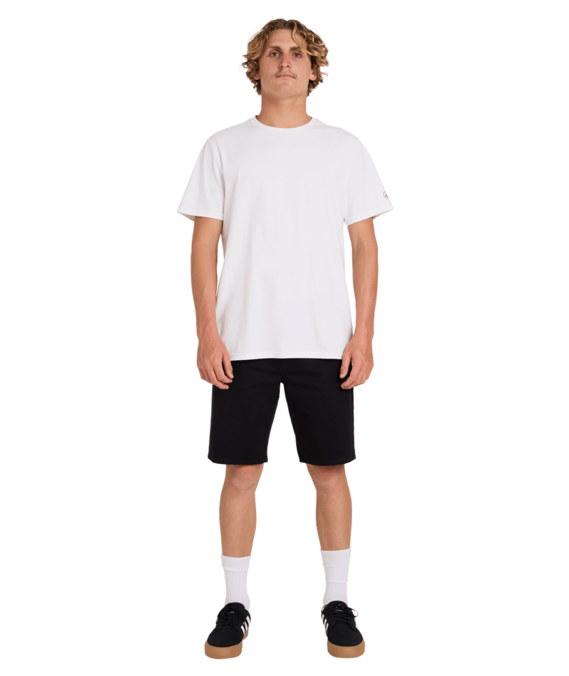 Volcom Solver Lite 5 Pocket Short 19 in BLACK