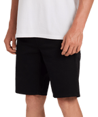 Volcom Solver Lite 5 Pocket Short 19 in BLACK