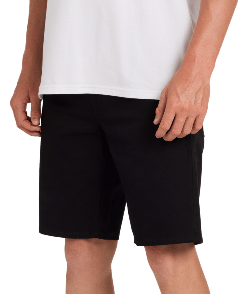 Volcom Solver Lite 5 Pocket Short 19 in BLACK