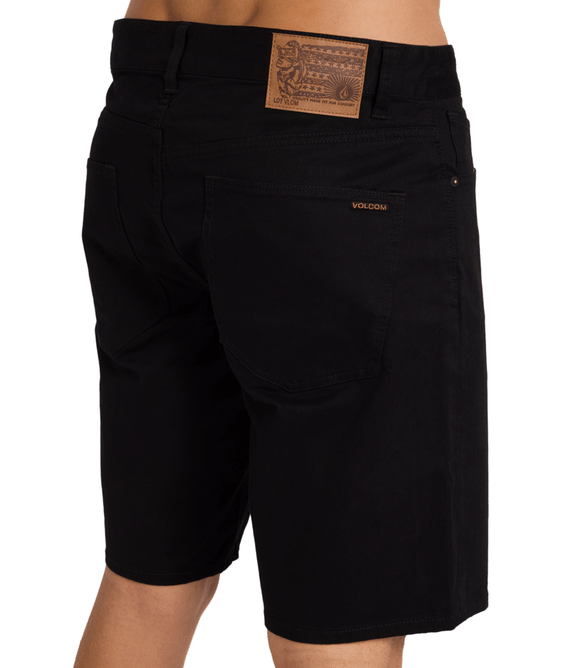 Volcom Solver Lite 5 Pocket Short 19 in BLACK