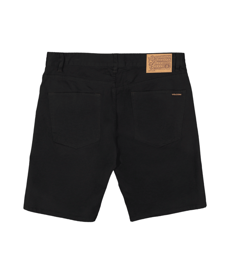 Volcom Solver Lite 5 Pocket Short 19 in BLACK