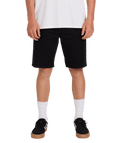 Volcom Solver Lite 5 Pocket Short 19 in BLACK