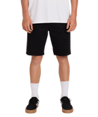 Volcom Solver Lite 5 Pocket Short 19 in BLACK